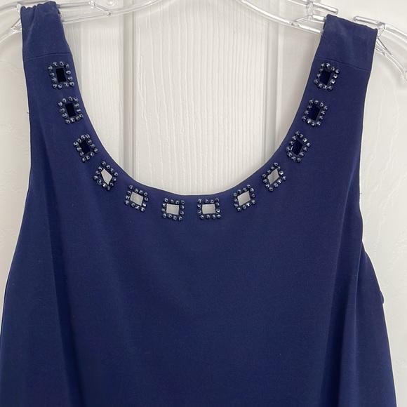 Laundry by Shelly Segal Navy Dress - Picture 3 of 6